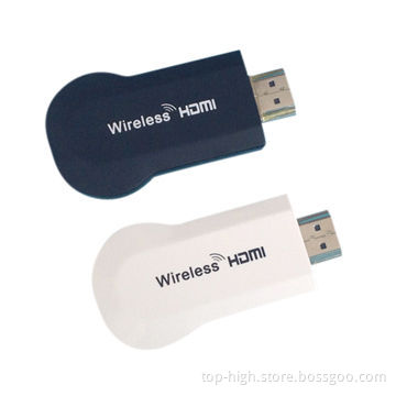 Wireless HDMI transmitter and receiver for iPhone 5 support IOS and Android mirror function
